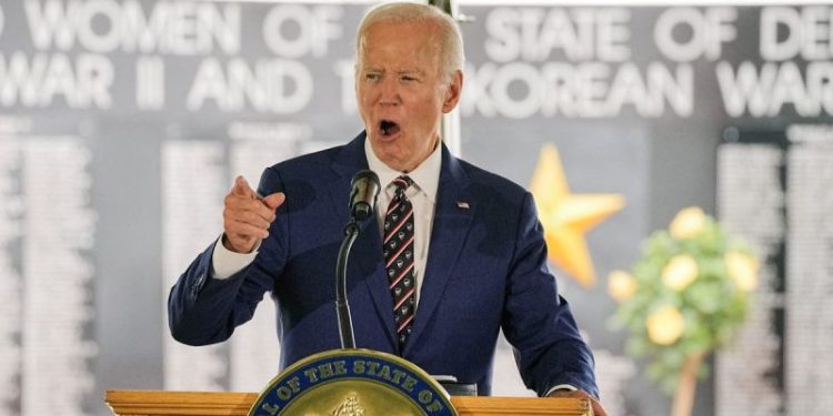 Biden says he could ‘beat the hell out of’ authors of new book arguing his cognitive decline