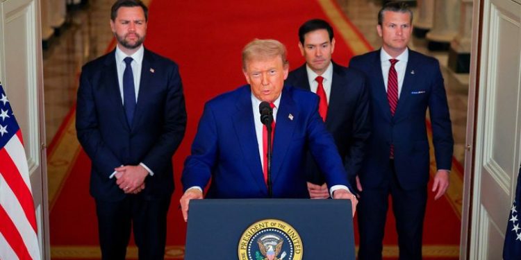 Trump addresses nation on ‘spectacular military success’ of US strikes on Iranian nuclear facilities