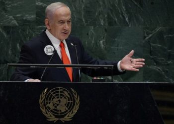Netanyahu broadcasts United Nations message into Gaza accusing world leaders of appeasing ‘evil’