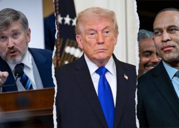 Massie-led push to handcuff Trump on Iran gets Jeffries’ backing